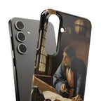 The Geographer by Johannes Vermeer - Samsung Slim Case