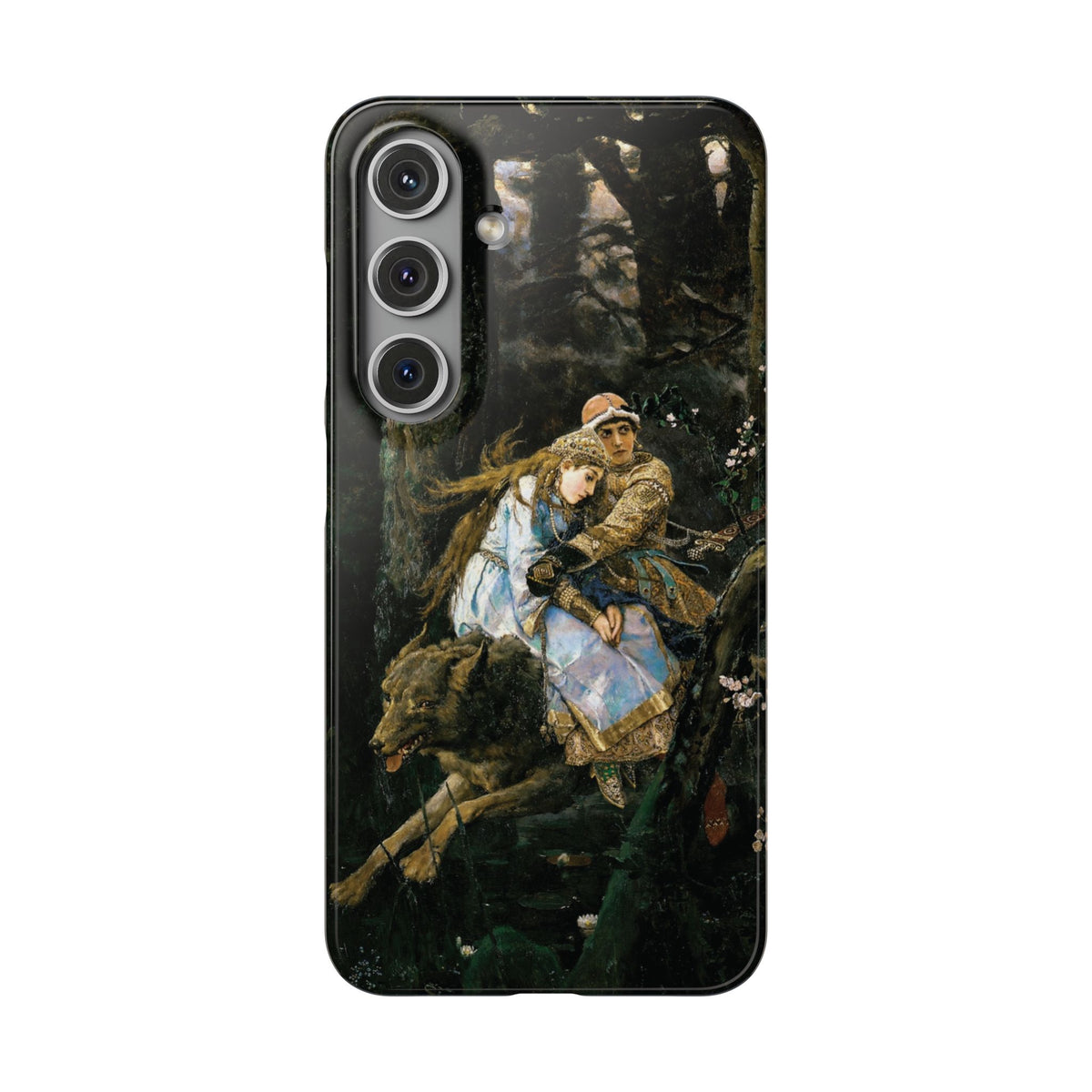 Ivan Tsarevich Riding the Grey Wolf by Viktor Vasnetsov - Samsung Slim Case
