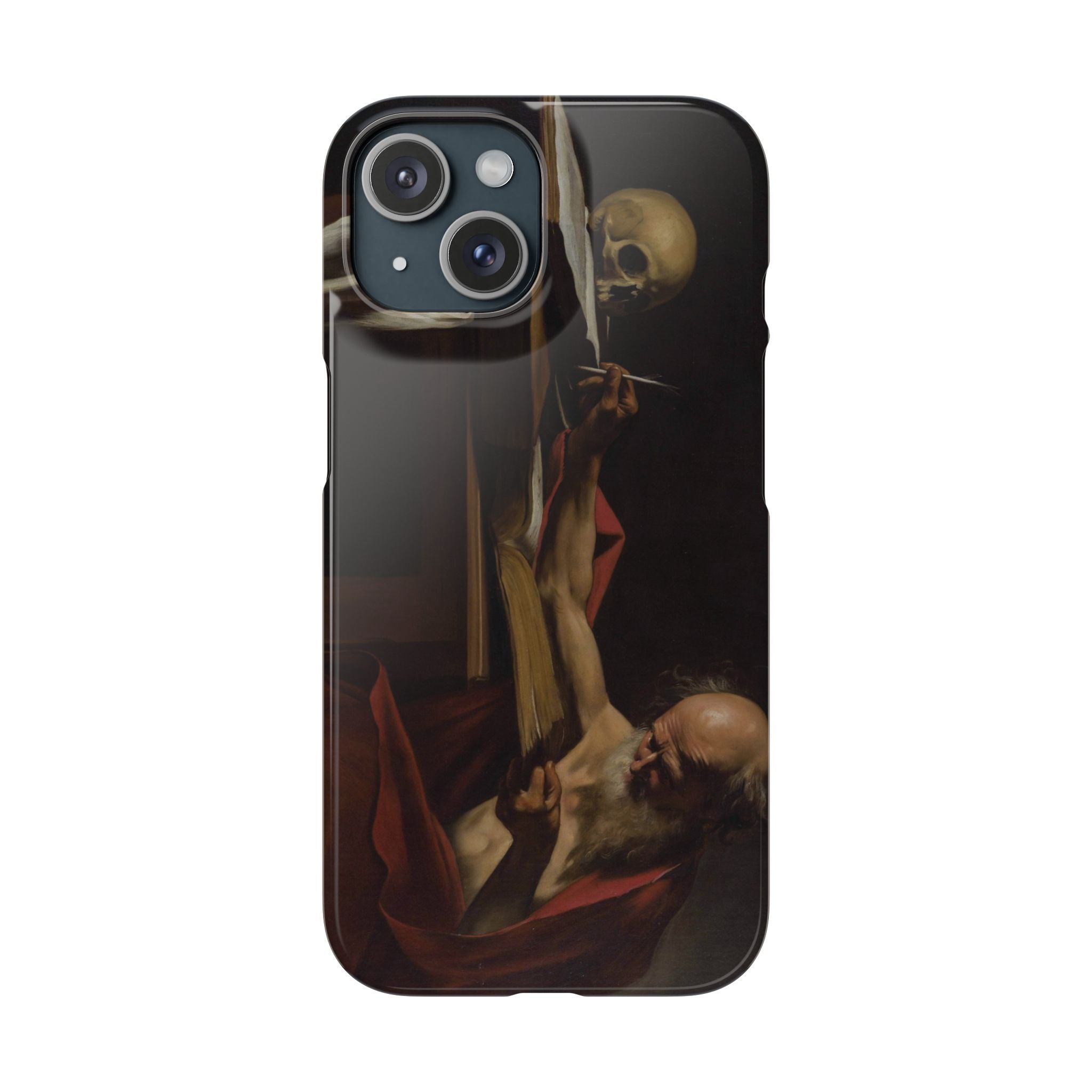 San Girolamo Scrivente by Caravaggio - iPhone Slim Case