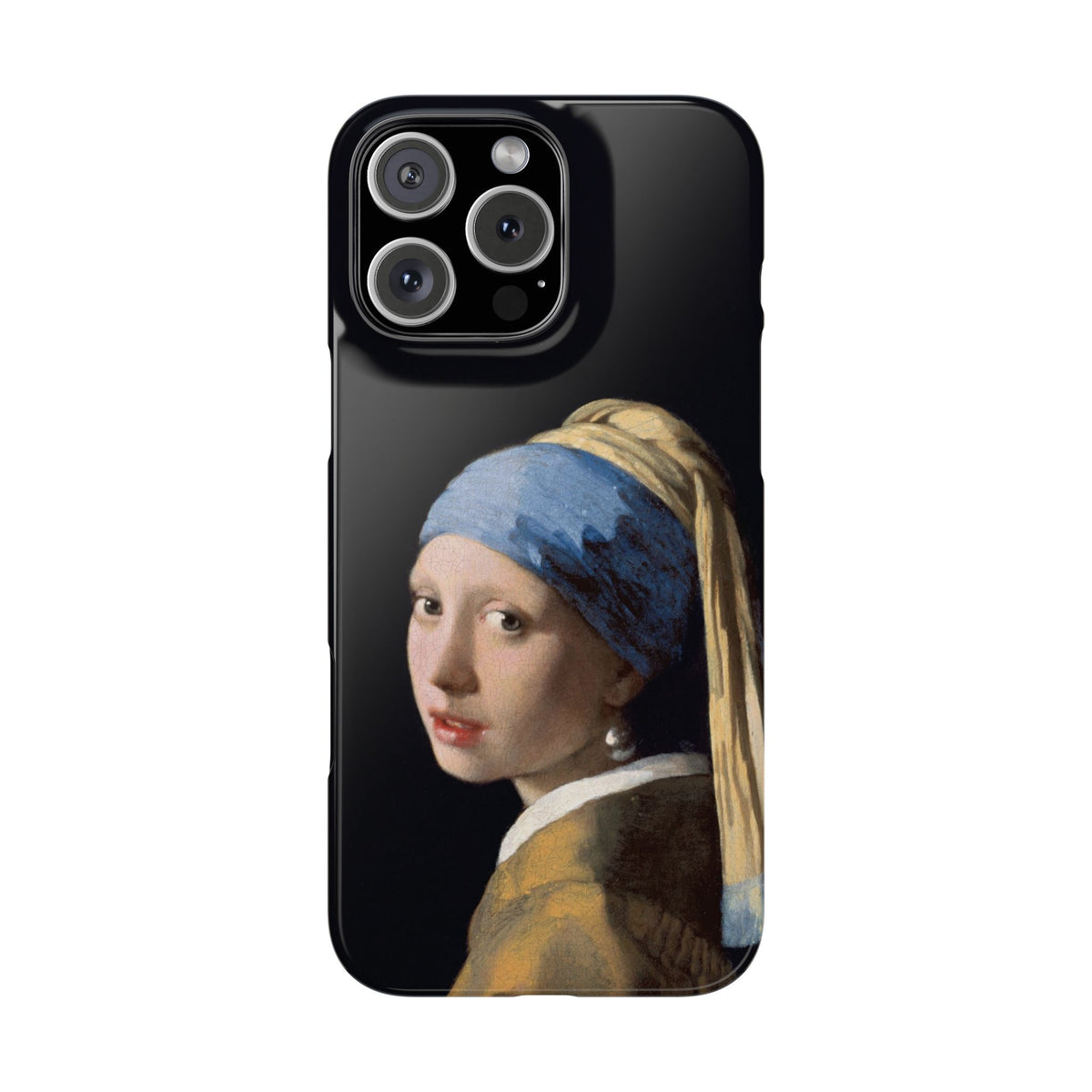 Girl with a Pearl Earring by Johannes Vermeer - iPhone Slim Case