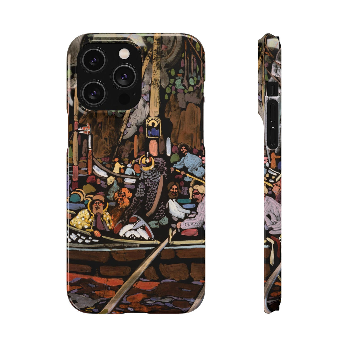 Lied (Chanson) by Vasily Kandinsky - iPhone Slim Case