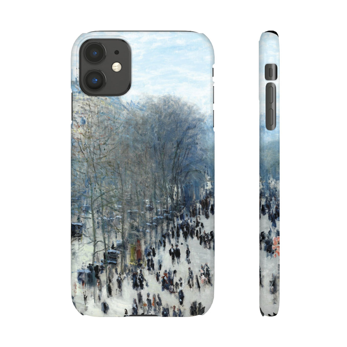 Boulevard des Capucines by Claude Monet - iPhone Slim Case