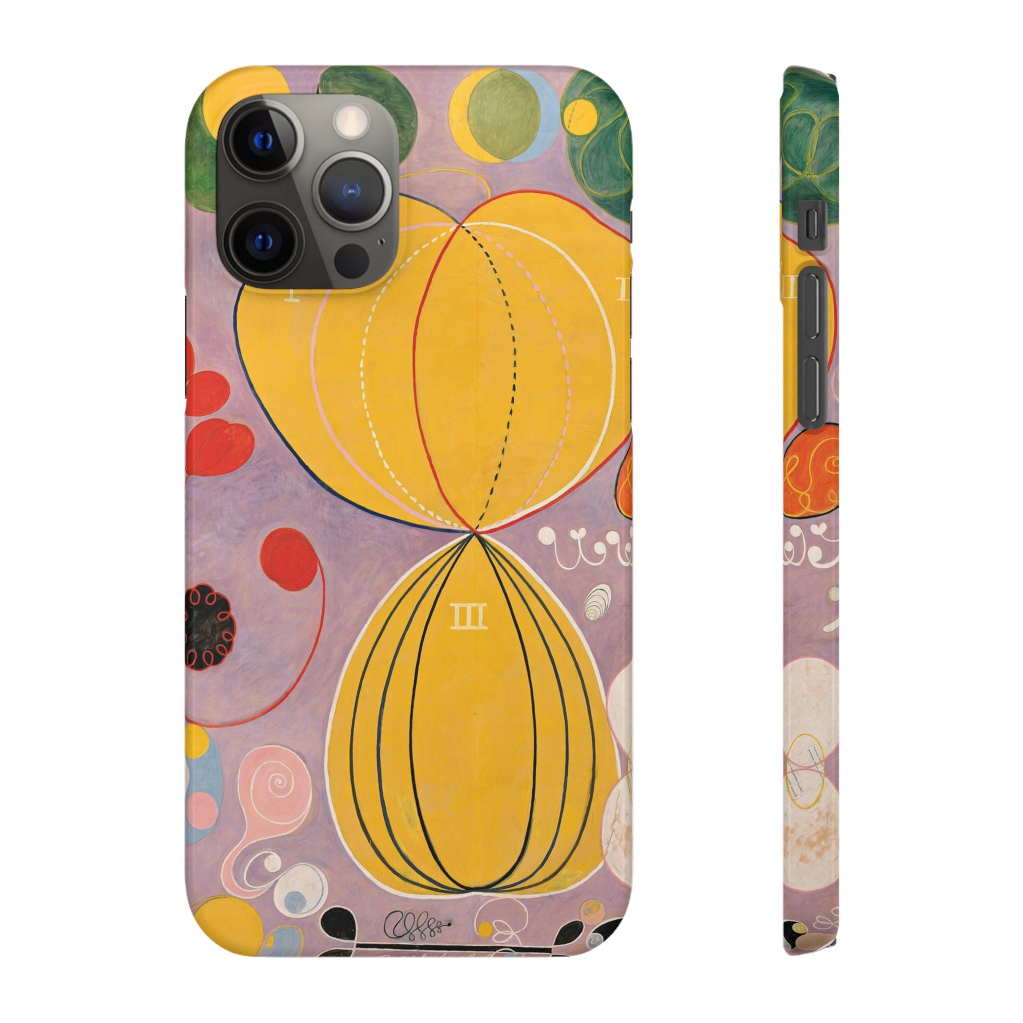 The Ten Largest No. 7, Adulthood by Hilma af Klint - iPhone Slim Case