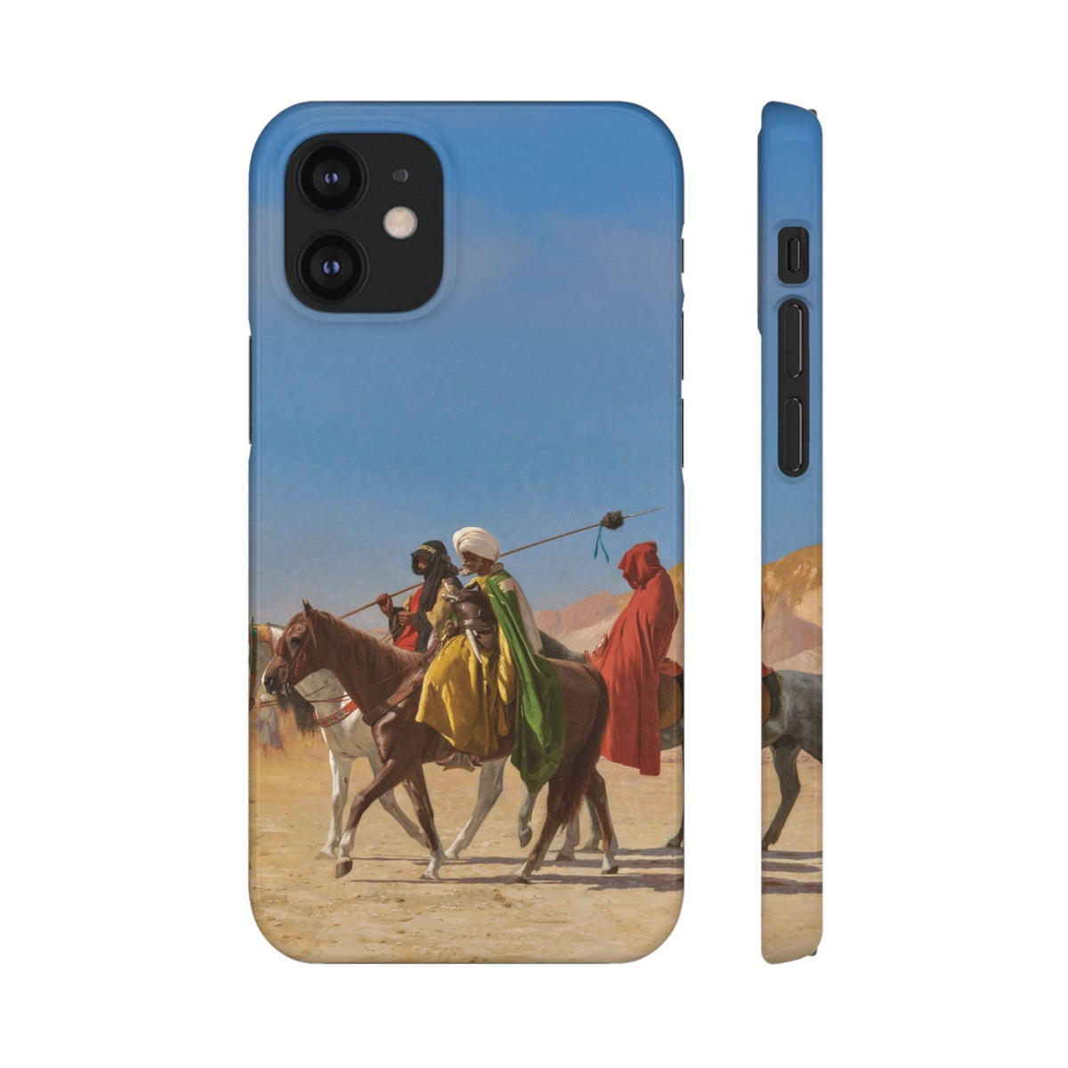 Riders Crossing The Desert by Jean-Leon Gerome - iPhone Slim Case
