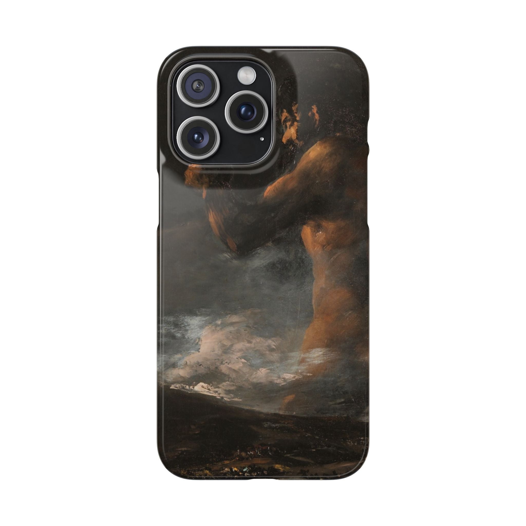 The Colossus by Francisco de Goya - iPhone Slim Case