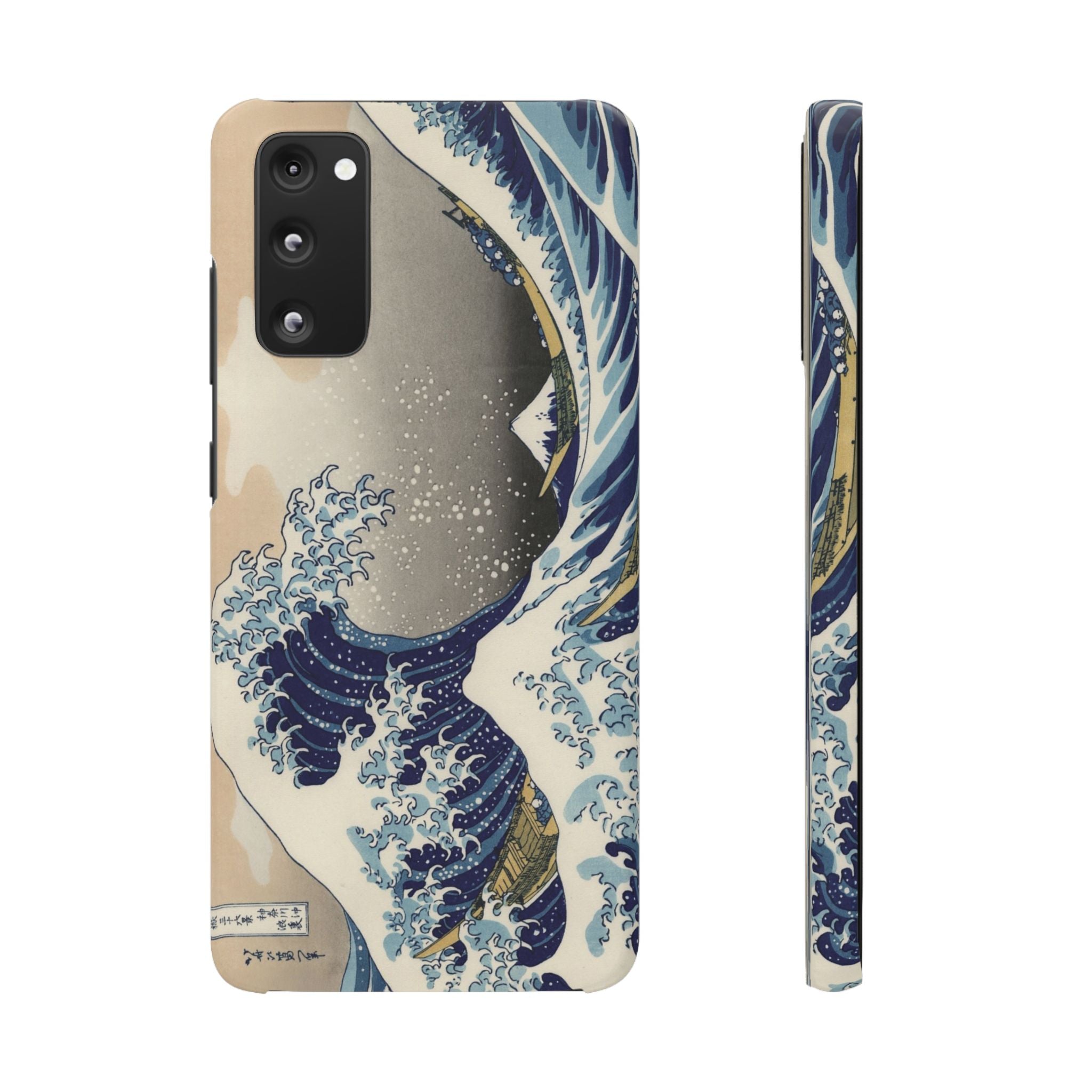 The Great Wave off Kanagawa by Hokusai - Samsung Slim Case