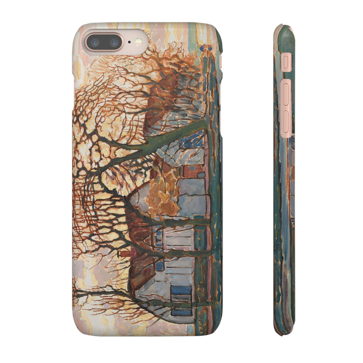 Farm near Duivendrecht by Piet Mondrian - iPhone Slim Case