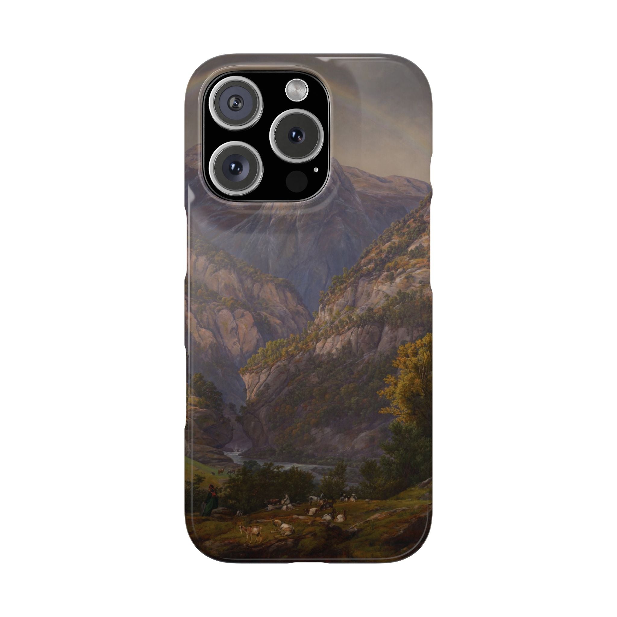 View from Stalheim by Johan Dahl - iPhone Slim Case