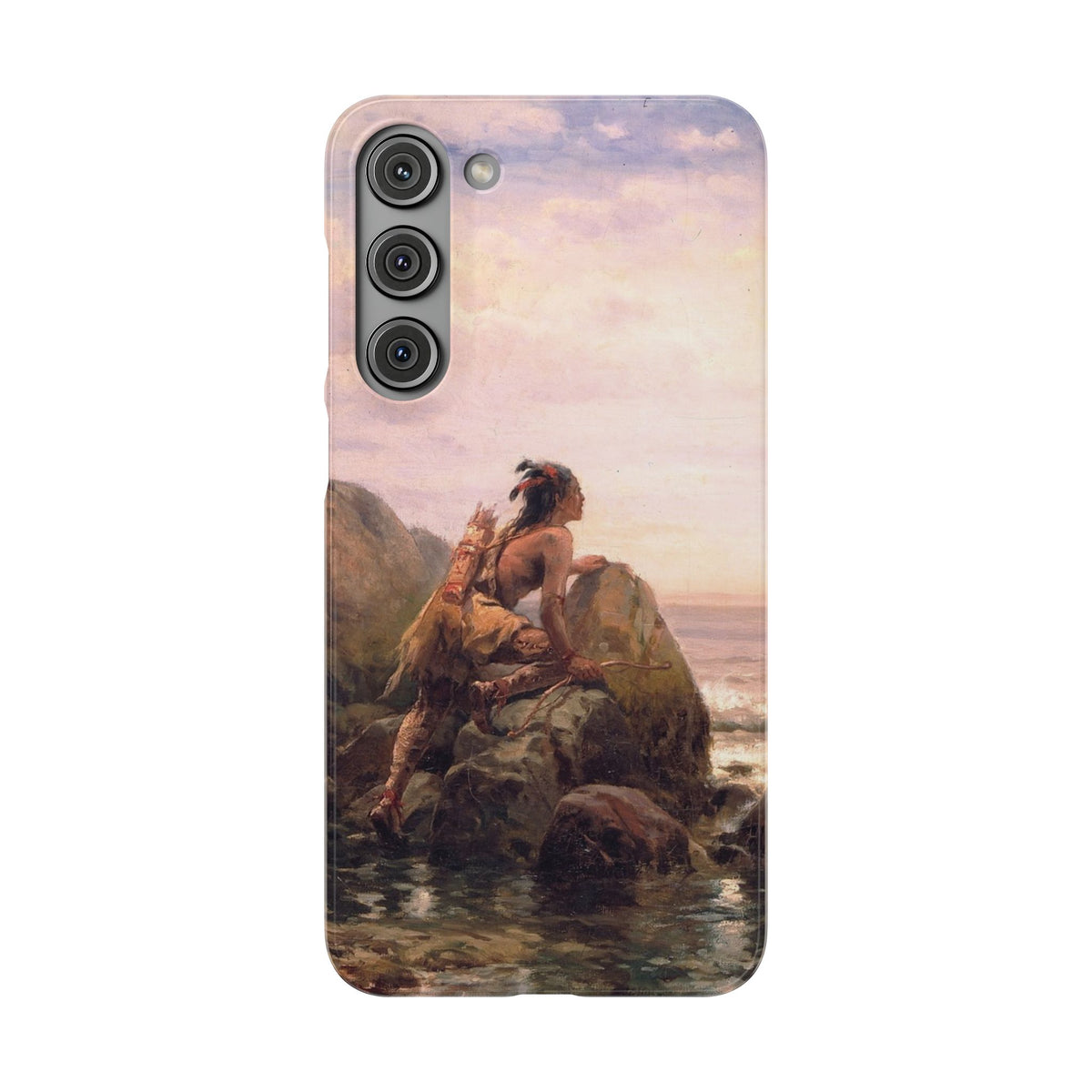 Henrik Hudson entering New York Harbor by Edward Moran - Samsung Slim Case
