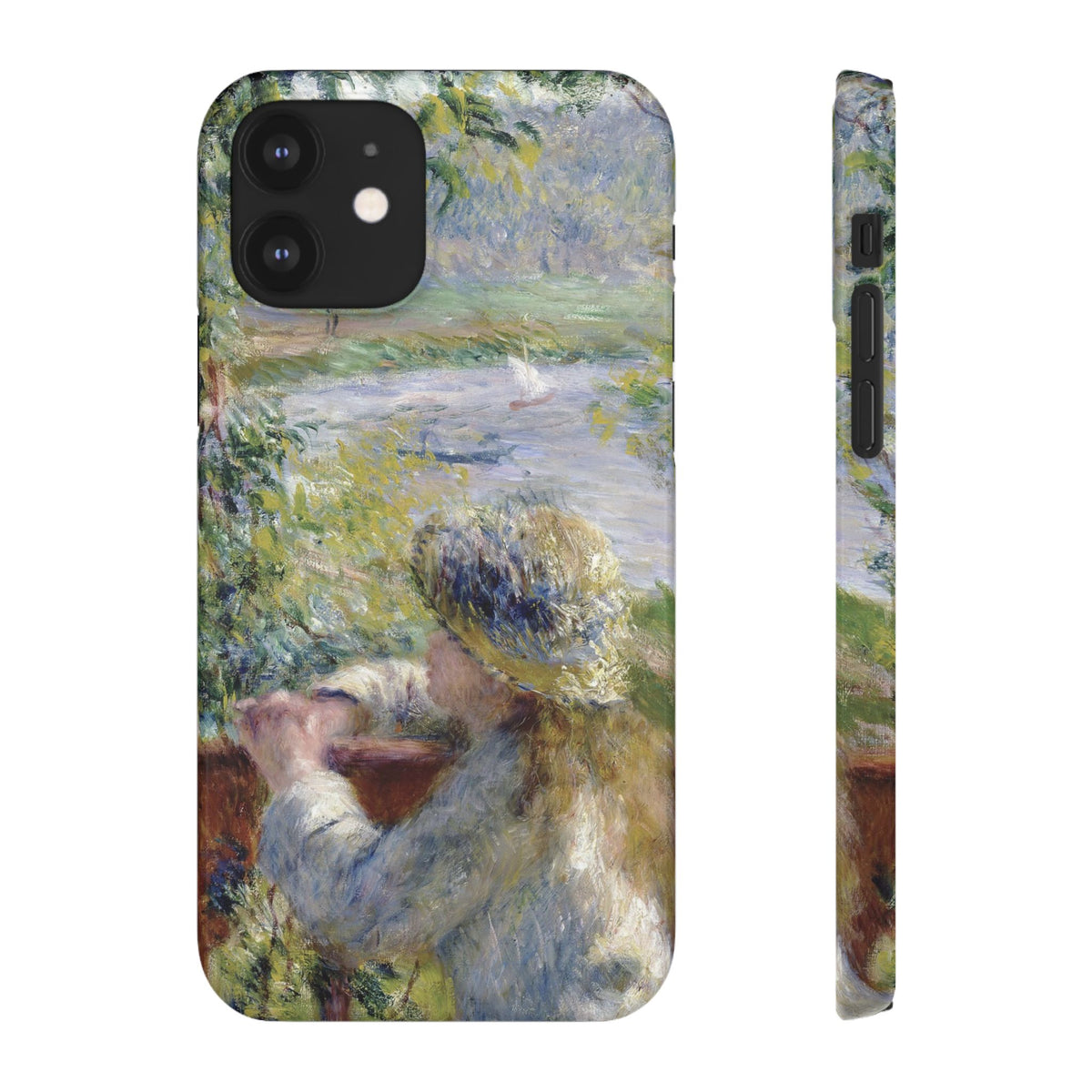 By the Water by Pierre Auguste Renoir - iPhone Slim Case