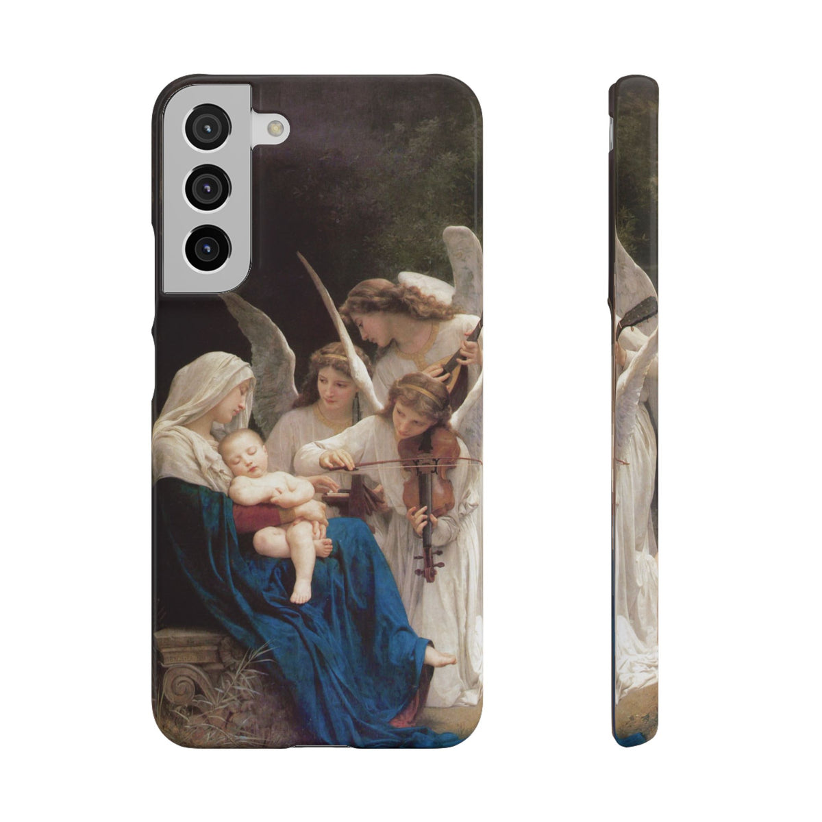 The Virgin of the angels by William-Adolphe Bouguereau - Samsung Slim Case