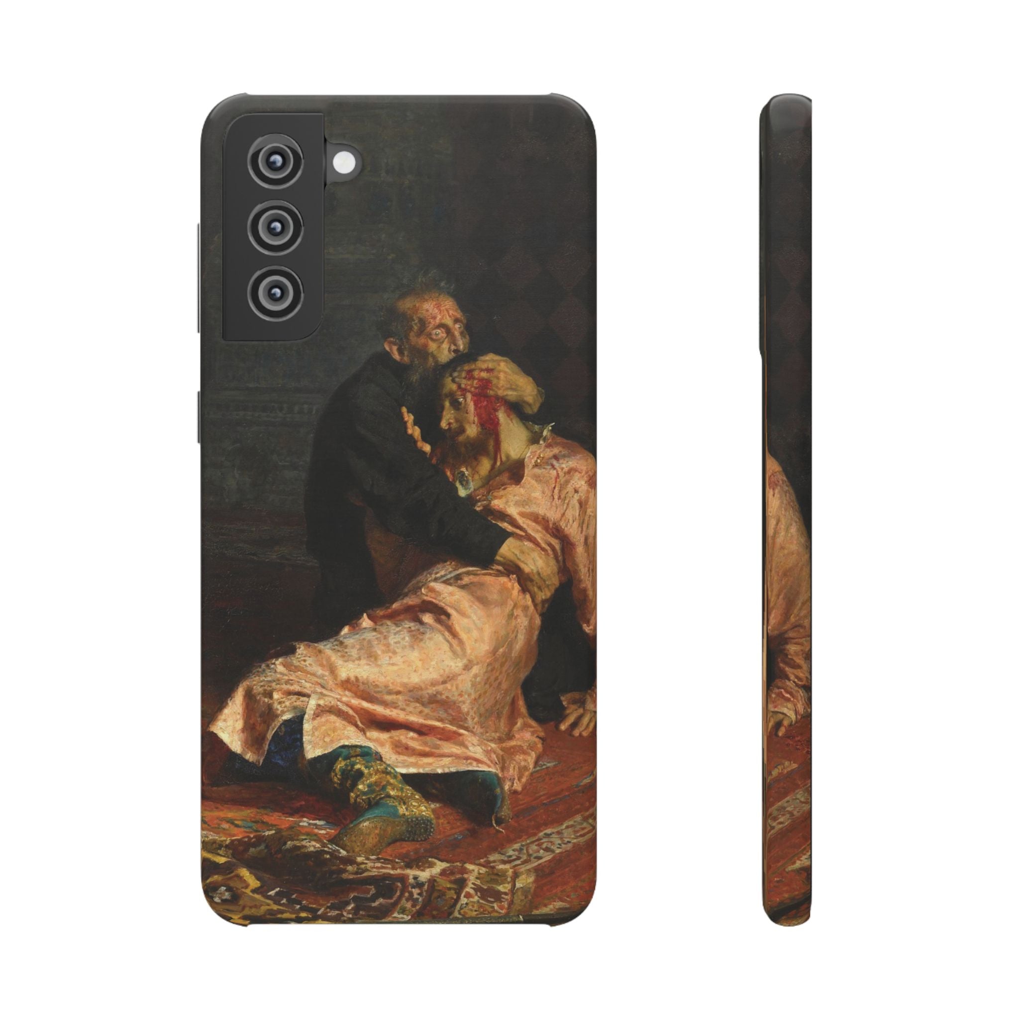 Ivan the Terrible and His Son by Ilya Repin - Samsung Slim Case