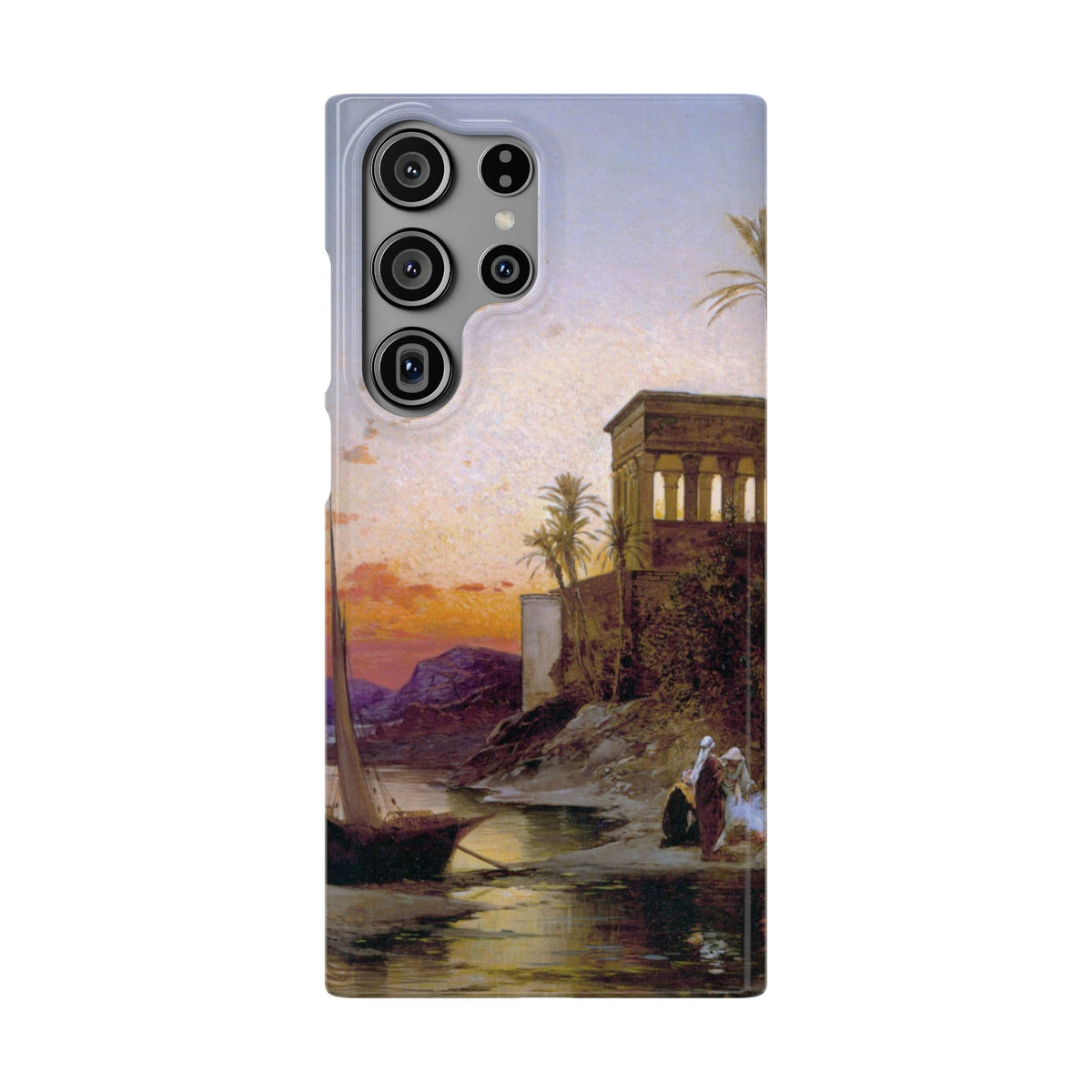 The Kiosk of Trajan by Hermann Corrodi - Samsung Slim Case