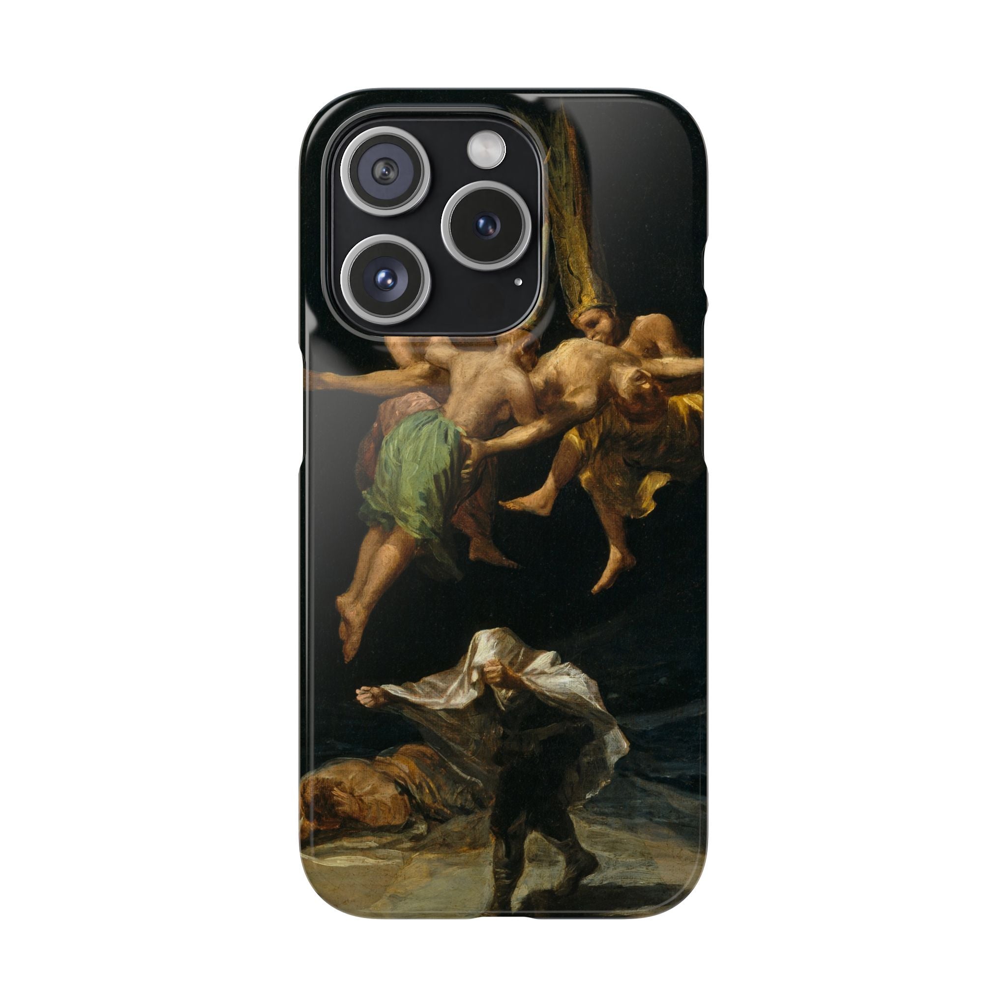 Witches’ Flight by Francisco de Goya - iPhone Slim Case