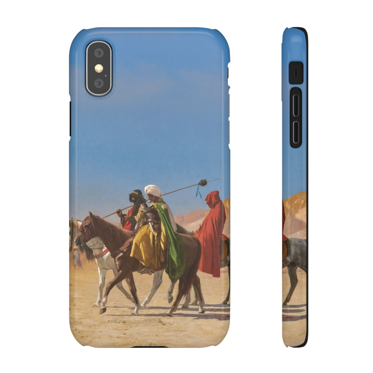 Riders Crossing The Desert by Jean-Leon Gerome - iPhone Slim Case