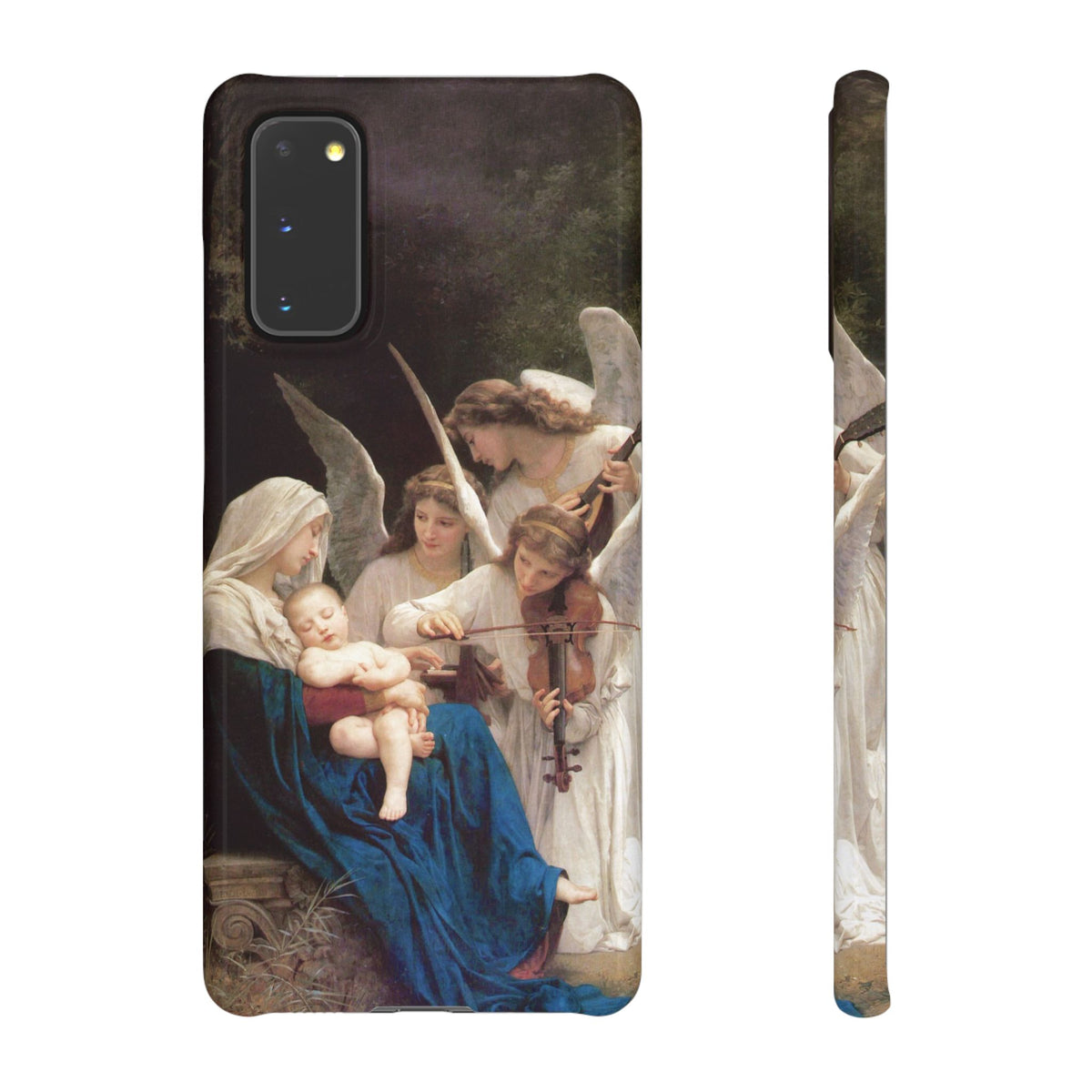 The Virgin of the angels by William-Adolphe Bouguereau - Samsung Slim Case