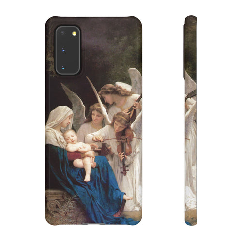 The Virgin of the angels by William-Adolphe Bouguereau - Samsung Slim Case