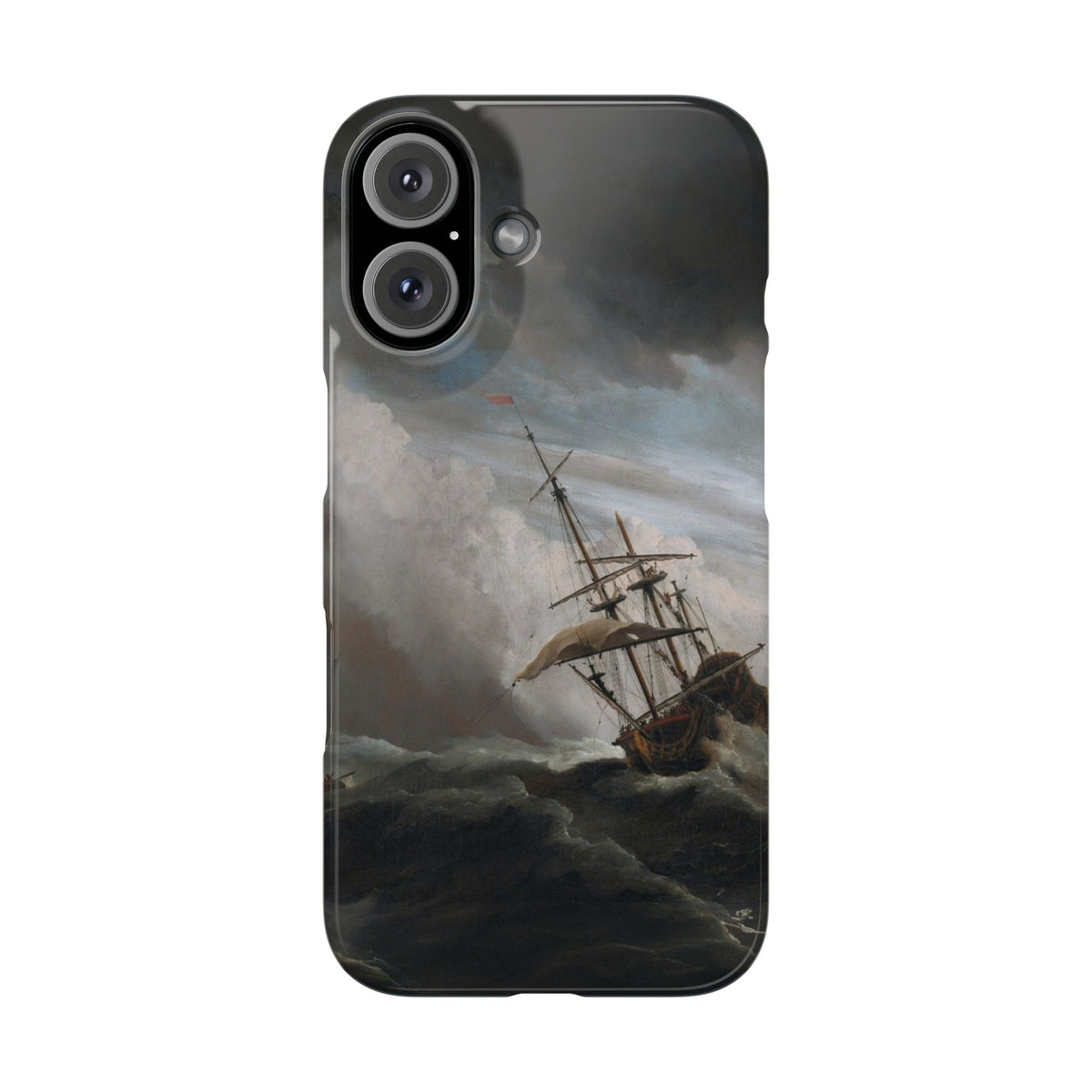 The Gust by Willem van de Velde - iPhone Slim Case
