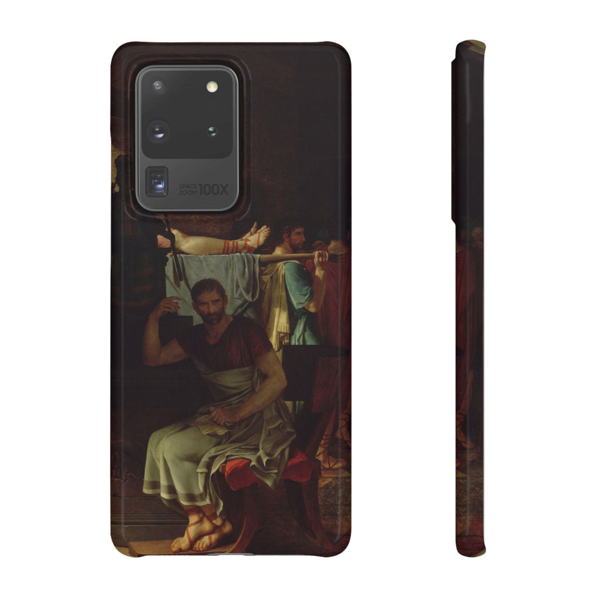 The Lictors Bring to Brutus the Bodies of His Sons I by Jacques-Louis David - Samsung Slim Case