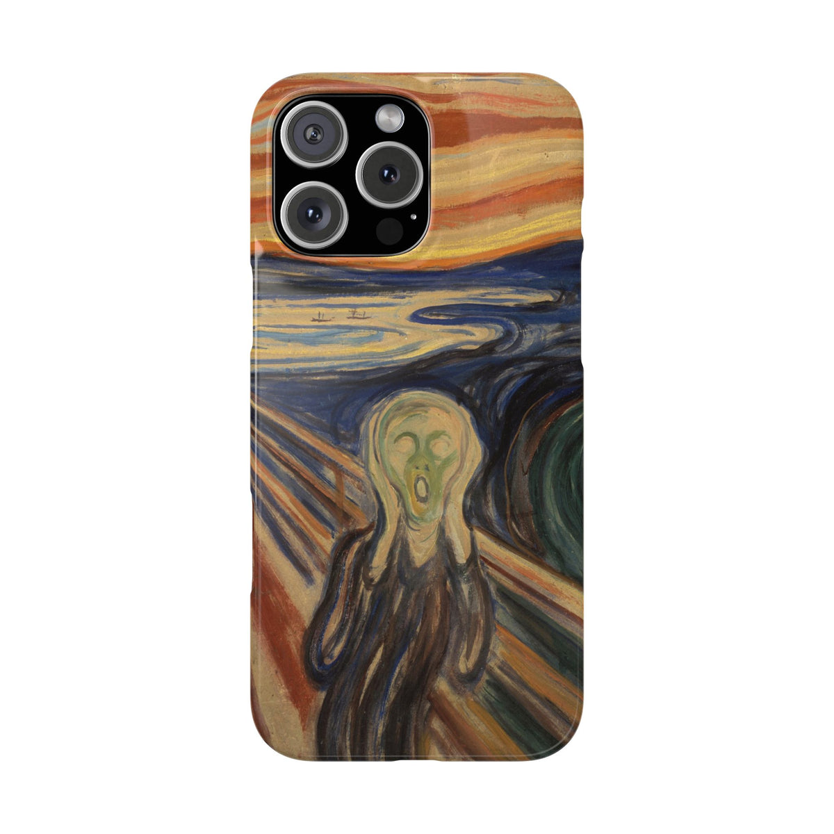 The scream by Edvard Munch - iPhone Slim Case
