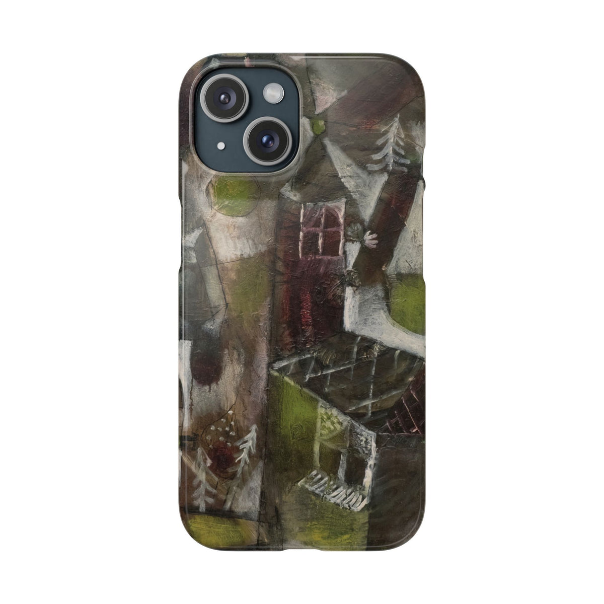 Swamp Legend by Paul Klee - iPhone Slim Case