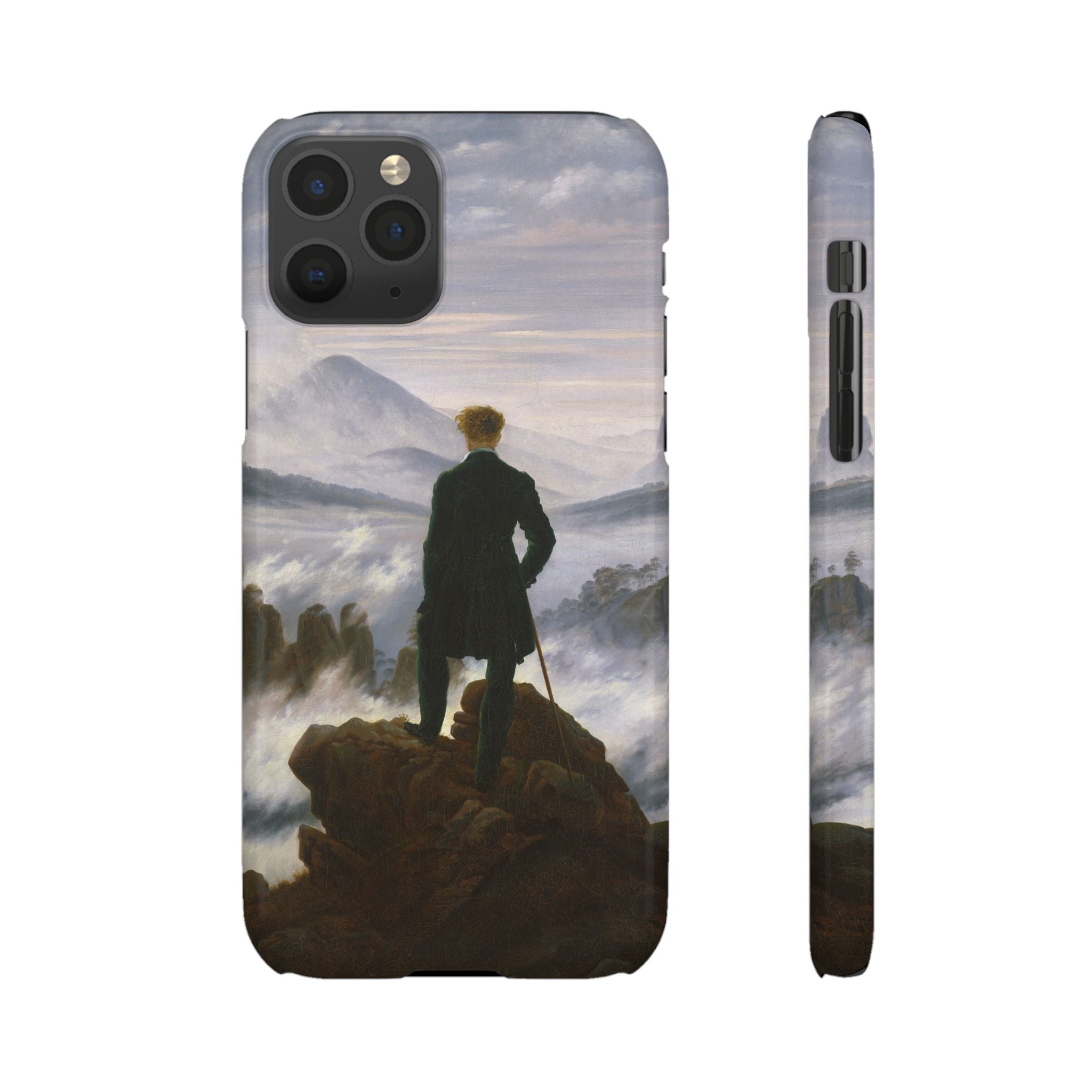 The Wanderer above the Sea of Fog by Caspar David Friedrich - iPhone Slim Case