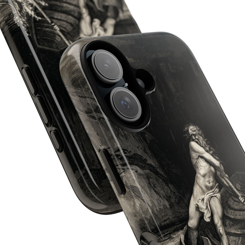 Canto III - Charon by Gustave Doré - iPhone Tough Case