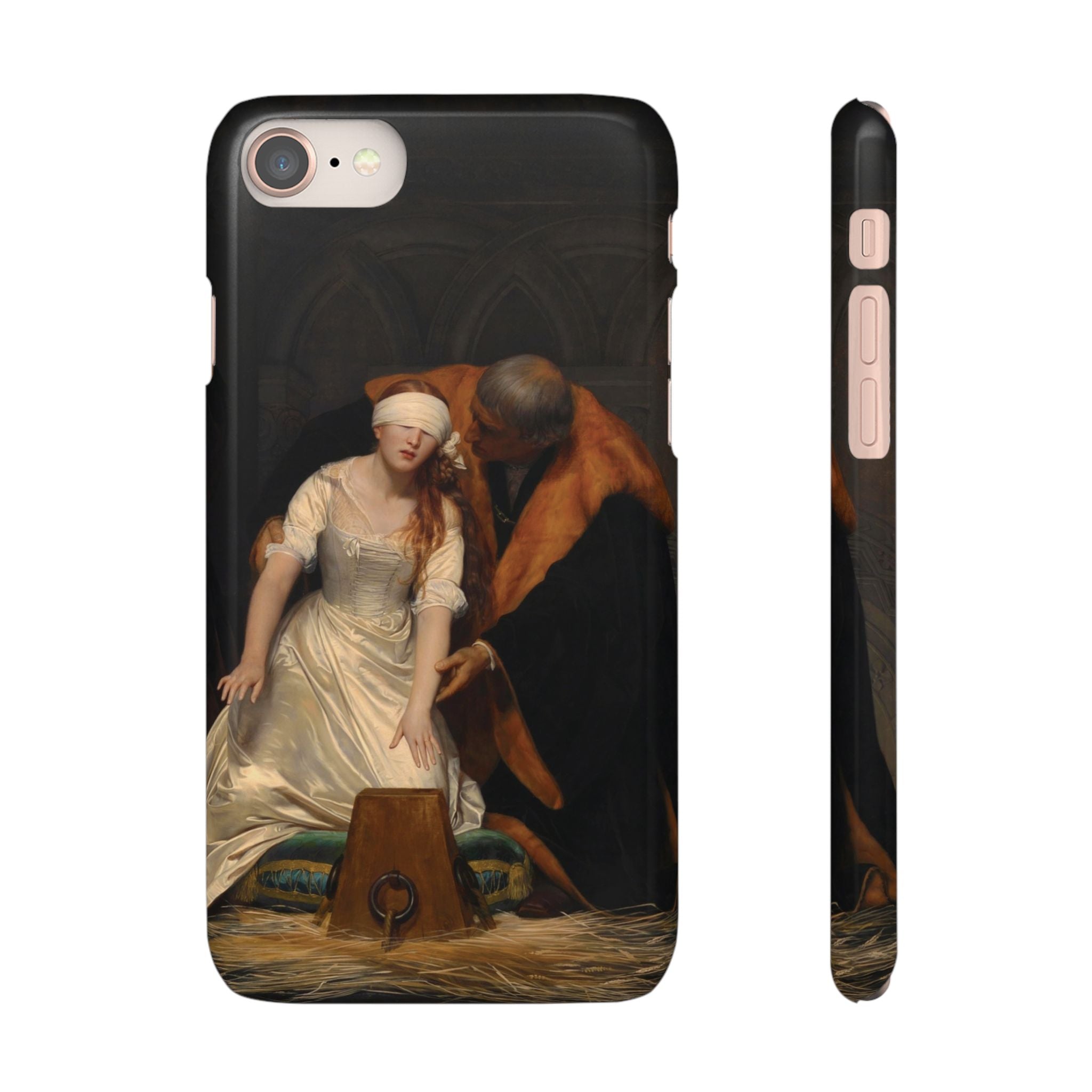 The Execution of Lady Jane Grey by Paul Delaroche - iPhone Slim Case