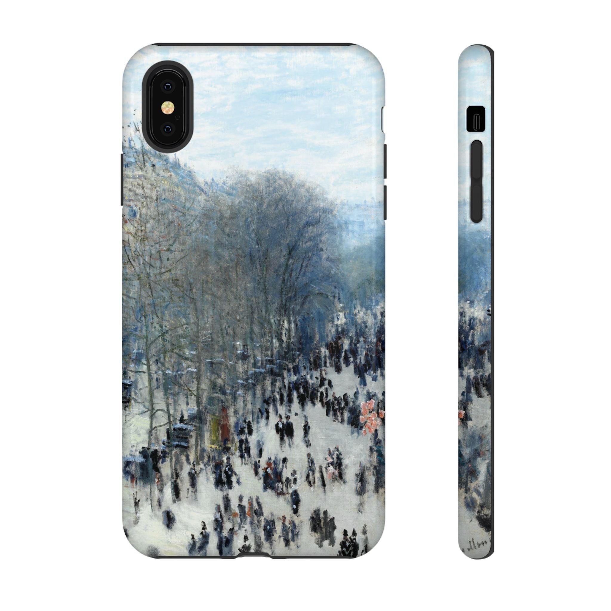 Boulevard des Capucines by Claude Monet - iPhone Tough Case