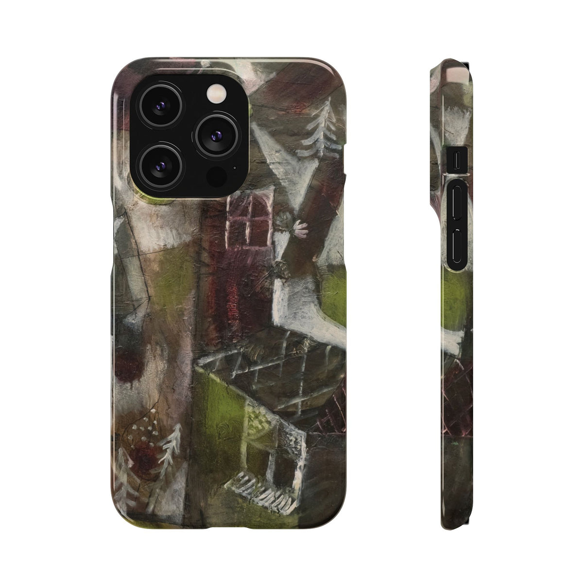Swamp Legend by Paul Klee - iPhone Slim Case