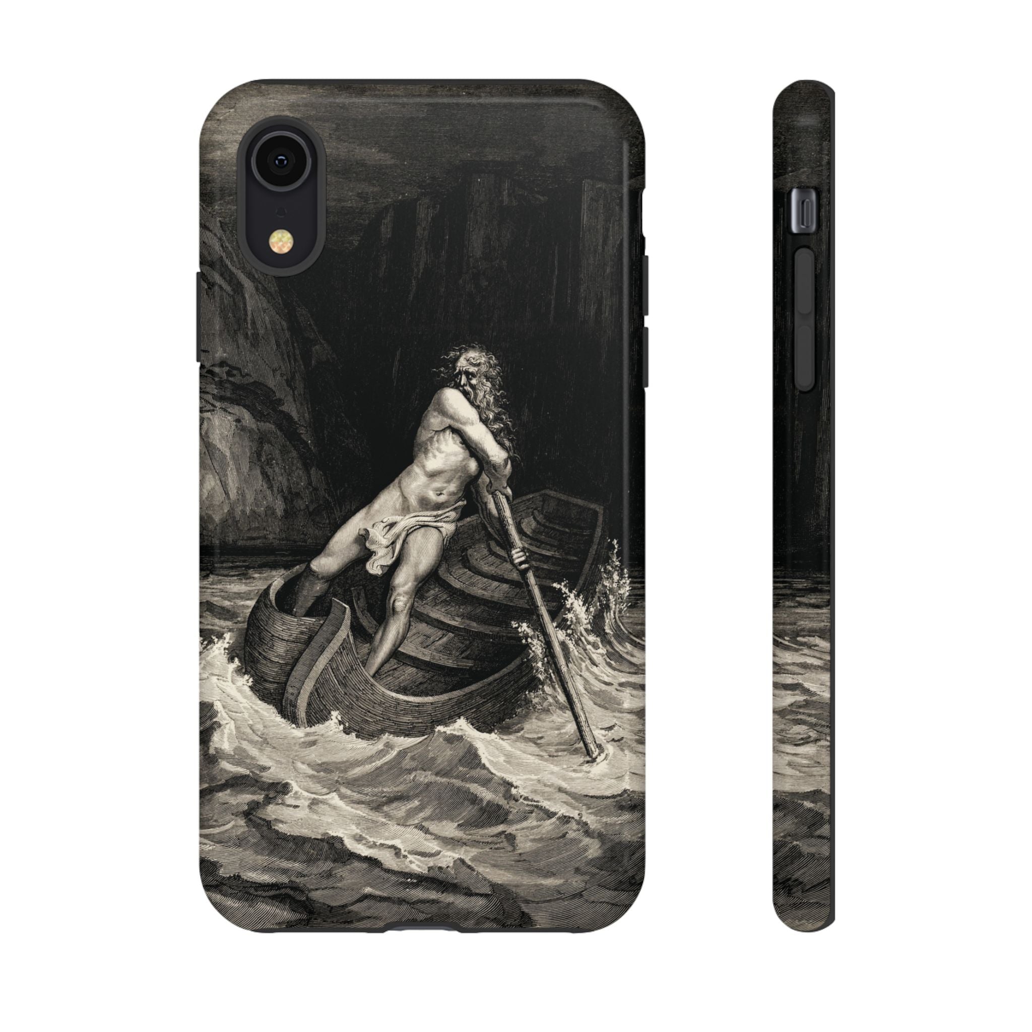 Canto III - Charon by Gustave Doré - iPhone Tough Case