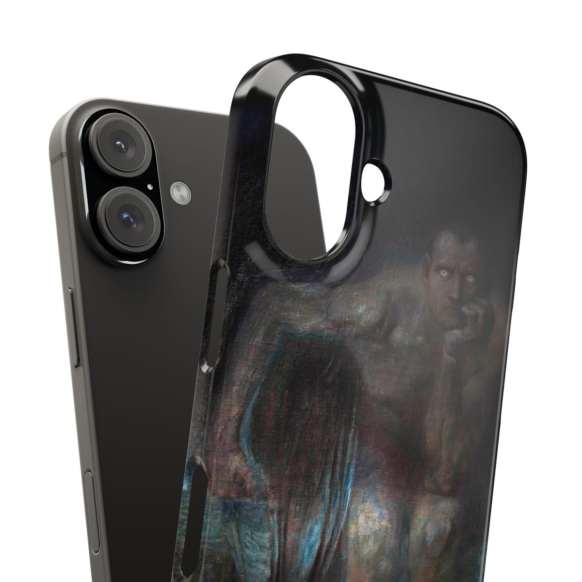 Lucifer by Franz von Stuck - iPhone Slim Case