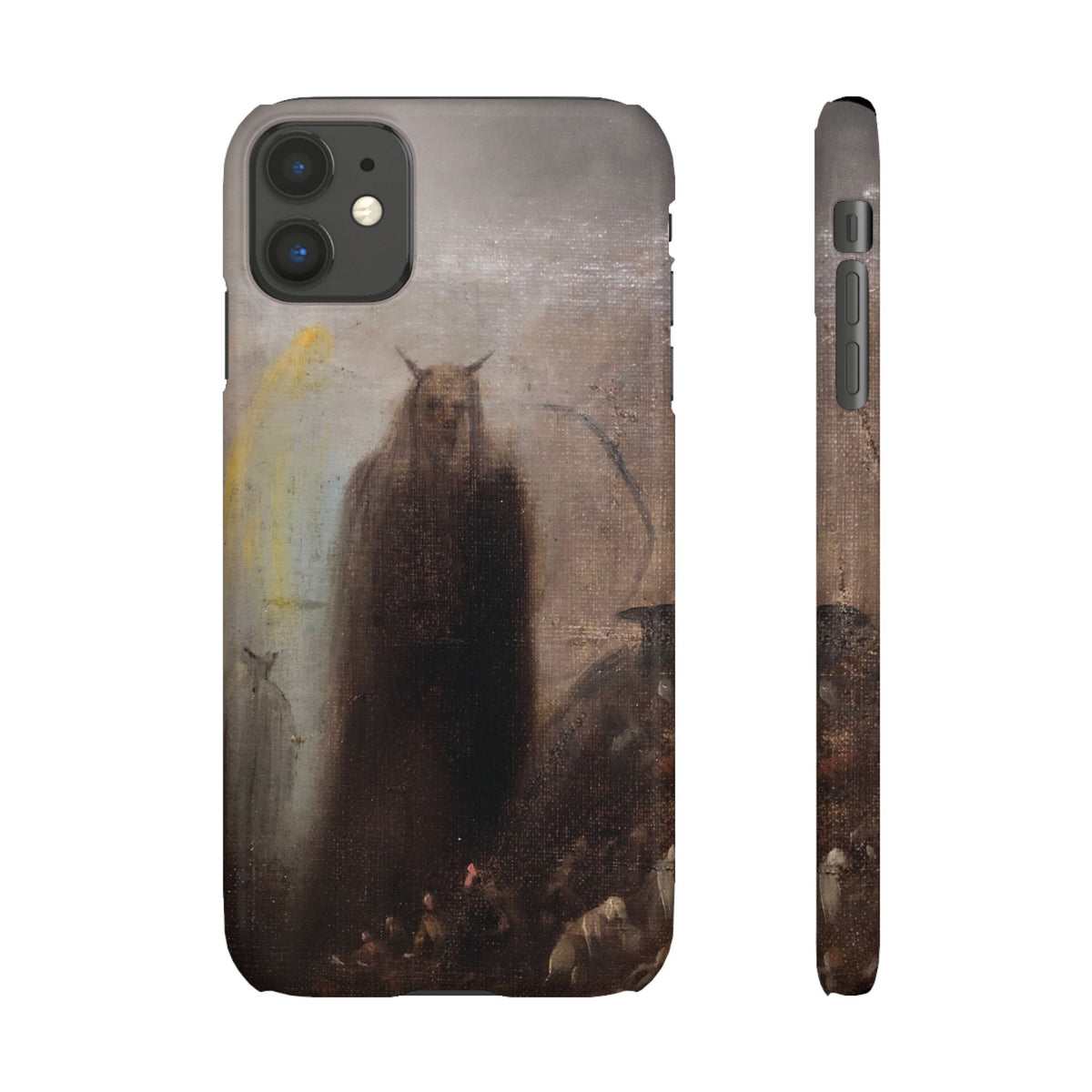 Ghostly Vision by Francisco Goya - iPhone Slim Case
