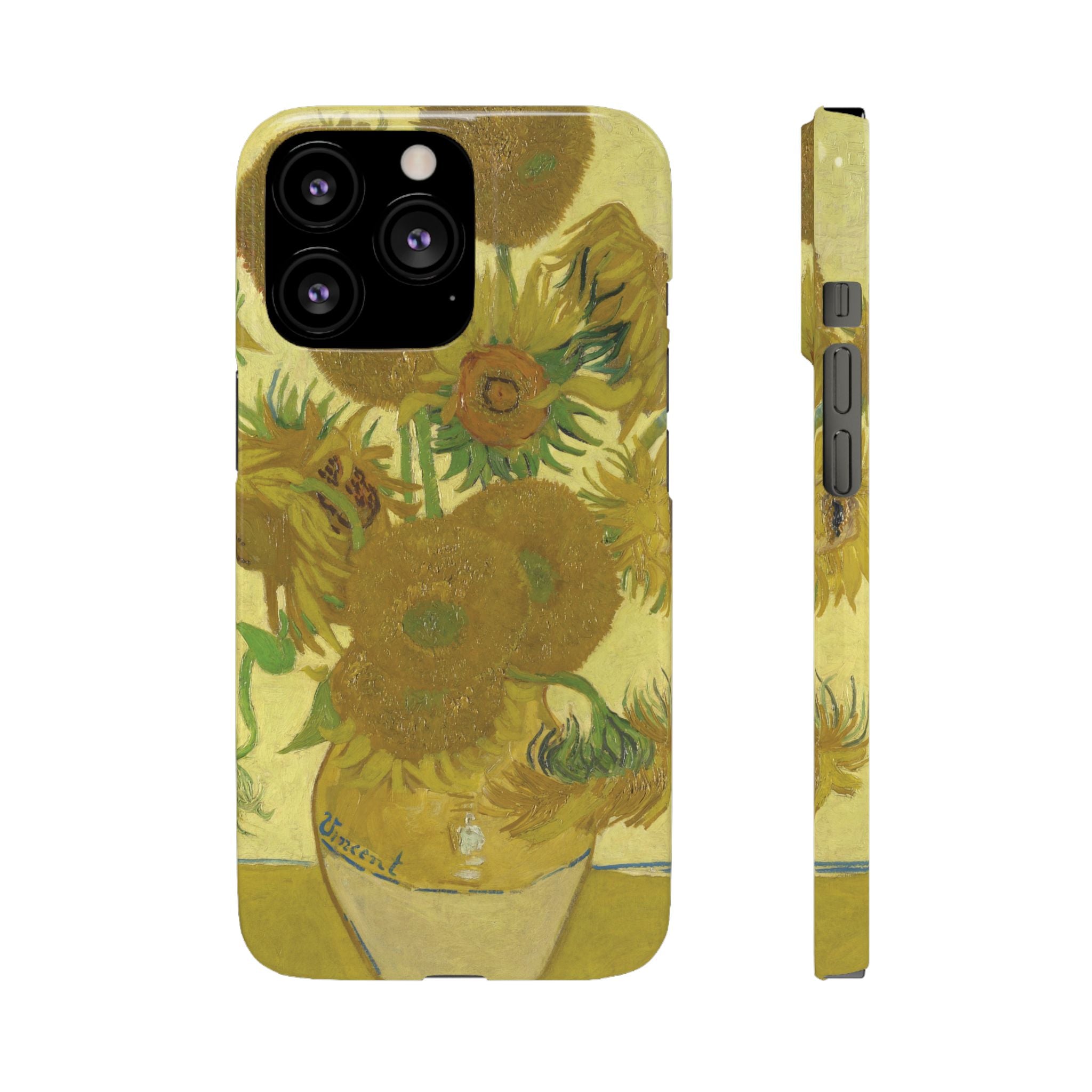 Sunflowers by Vincent van Gogh - iPhone Slim Case