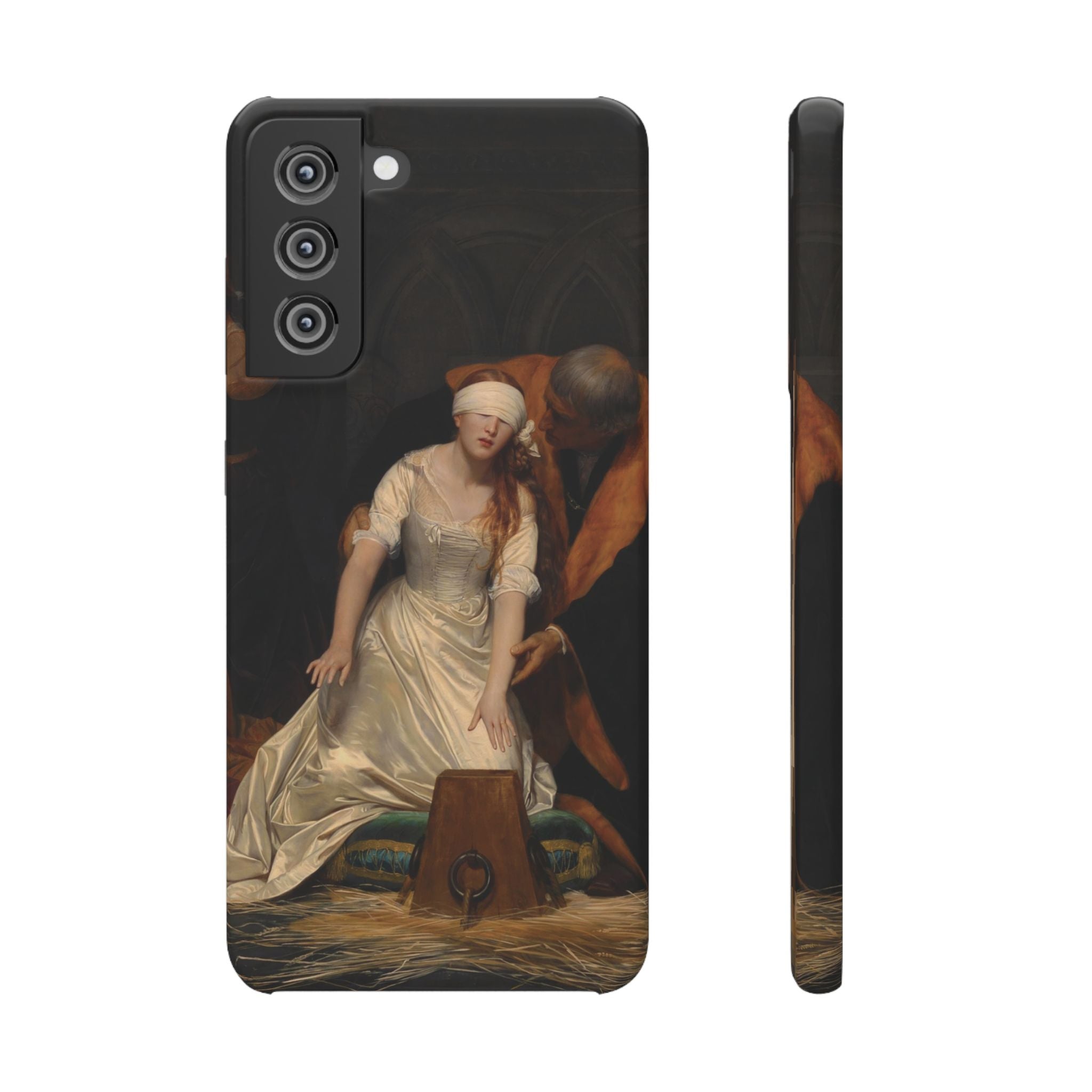 The Execution of Lady Jane Grey by Paul Delaroche - Samsung Slim Case