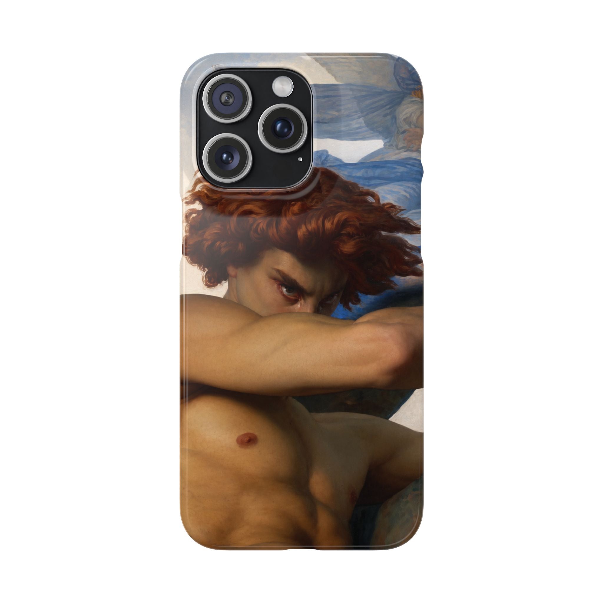 Fallen Angel by Alexandre Cabanel - iPhone Slim Case