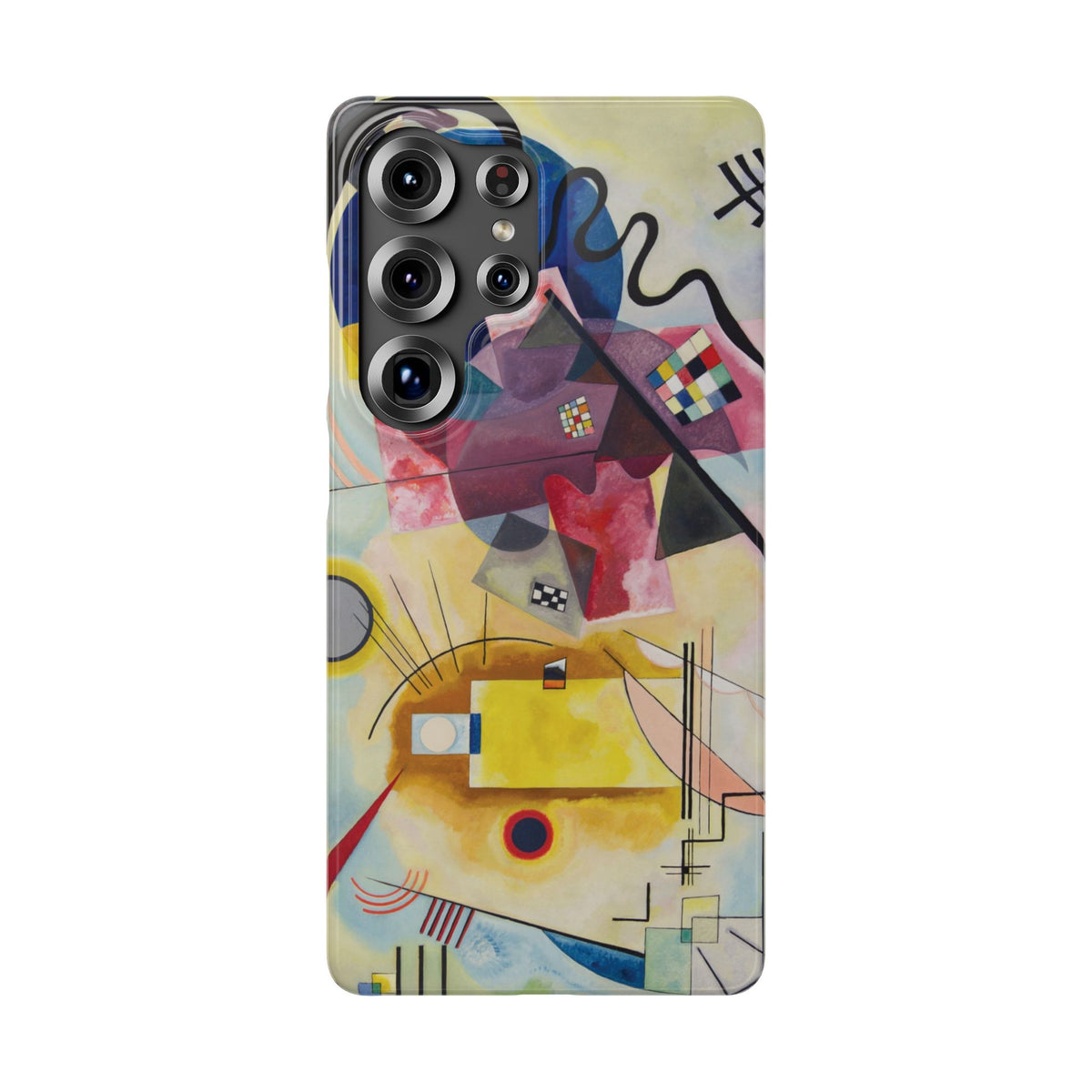 Yellow-Red-Blue by Vasily Kandinsky - Samsung Slim Case