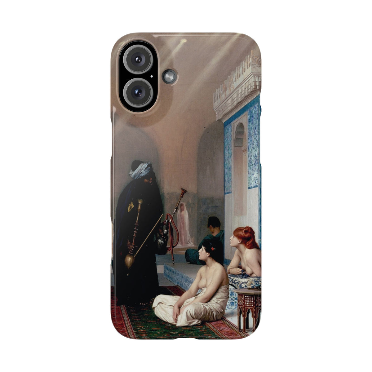 Pool in a Harem by Jean-Leon Gerome - iPhone Slim Case