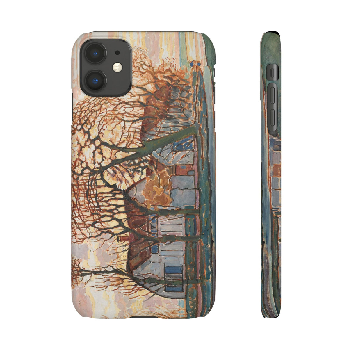 Farm near Duivendrecht by Piet Mondrian - iPhone Slim Case