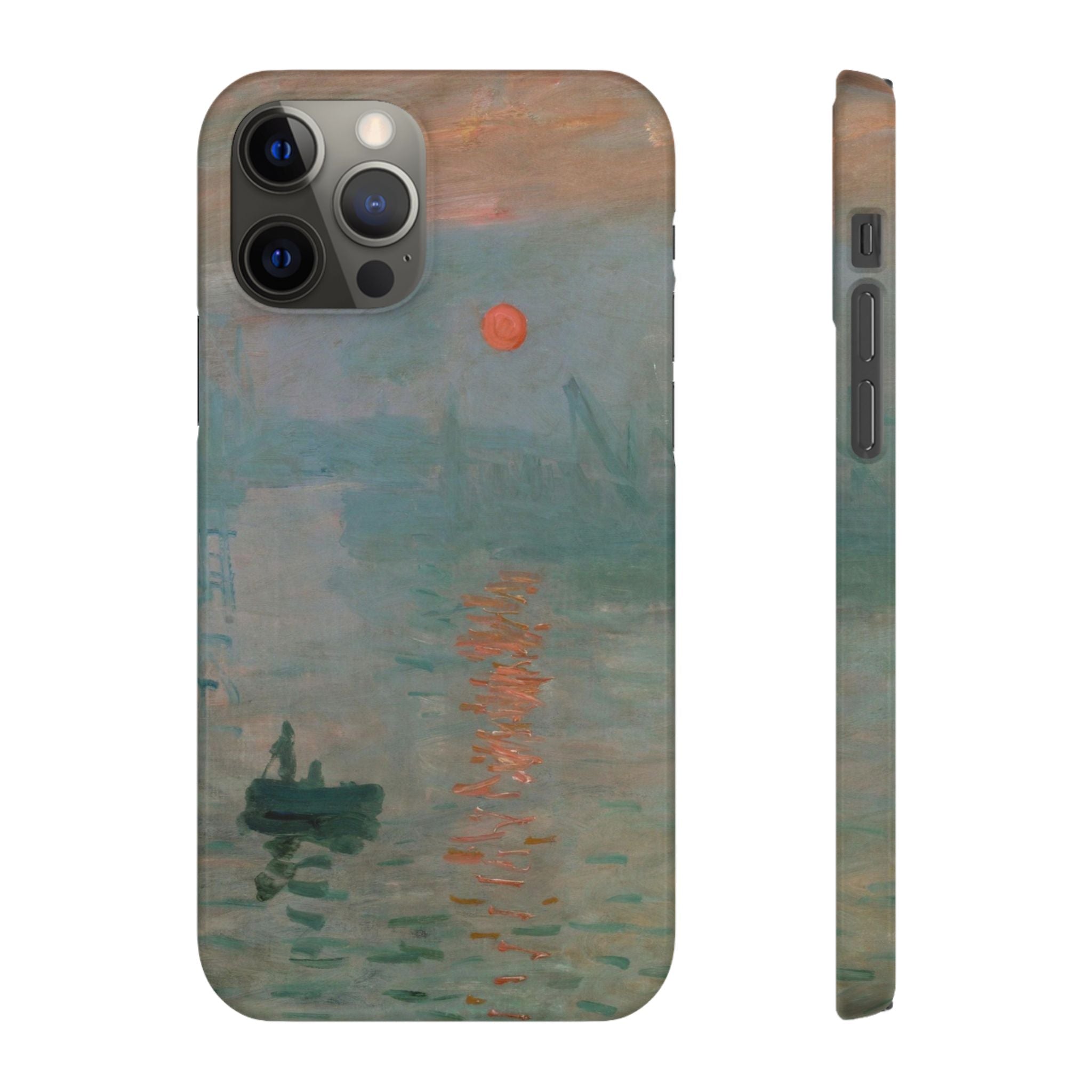 Impression, Sunrise by Claude Monet - iPhone Slim Case