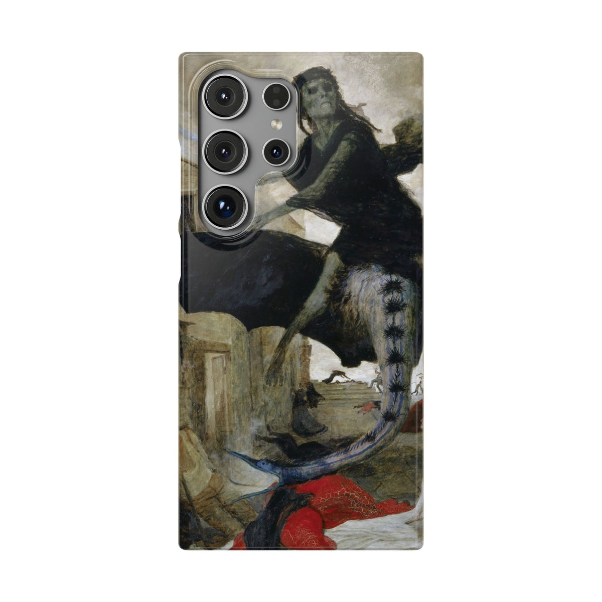 The Plague by Arnold Böcklin - Samsung Slim Case