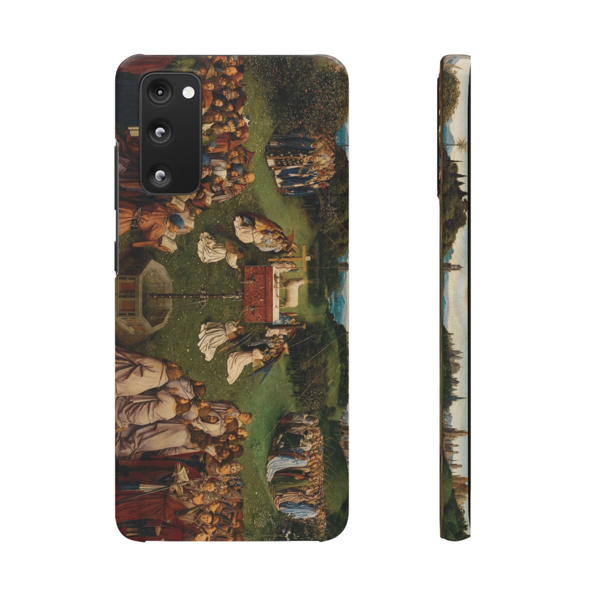 Adoration of the Lamb from the Ghent Altarpiece by Hubert van Eyck - Samsung Slim Case