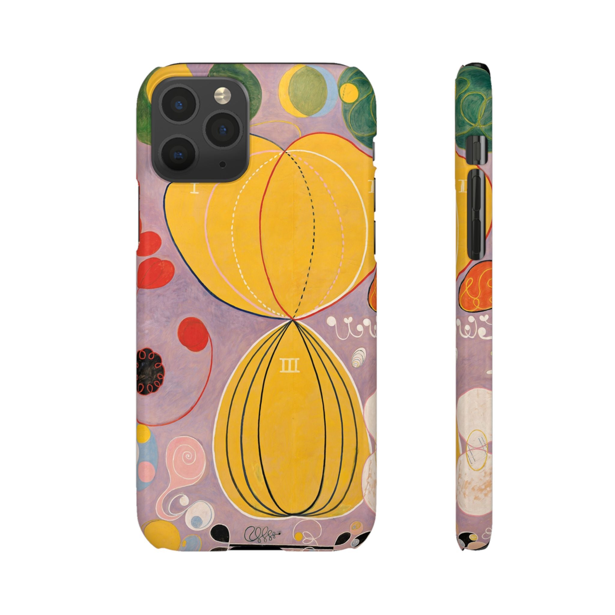 The Ten Largest No. 7, Adulthood by Hilma af Klint - iPhone Slim Case
