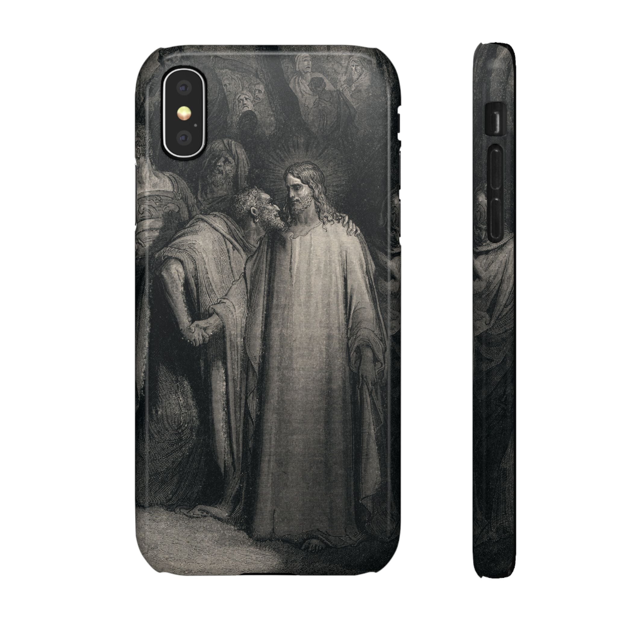 Plate CXLI “The Judas Kiss” by Gustave Doré - iPhone Slim Case