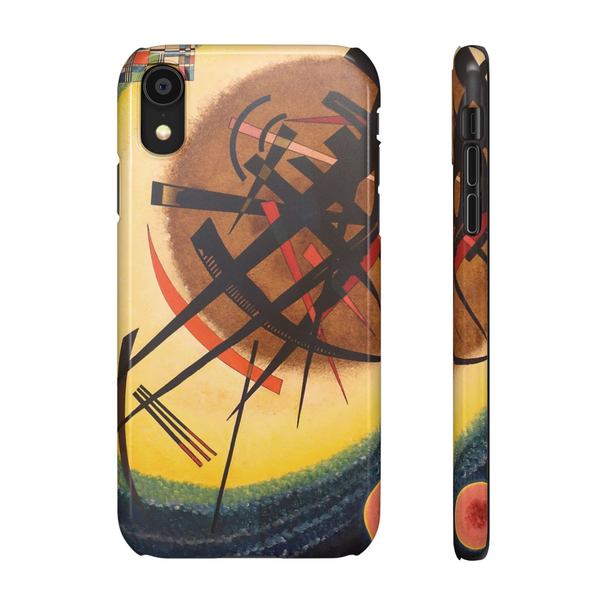 In the Bright Oval by Vasily Kandinsky - iPhone Slim Case