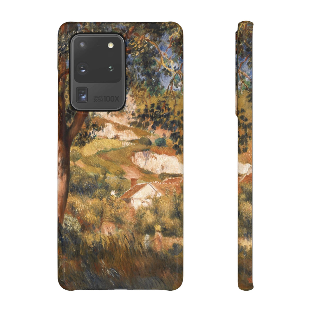 Paysage a La Roche Guyon by Pierre Auguste Renoir - Samsung Slim Case