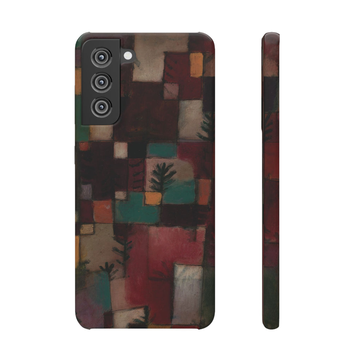 Redgreen and Violet-Yellow Rhythms by Paul Klee - Samsung Slim Case