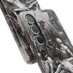 Crucifixion of Jesus by Gustave Doré - Samsung Slim Case