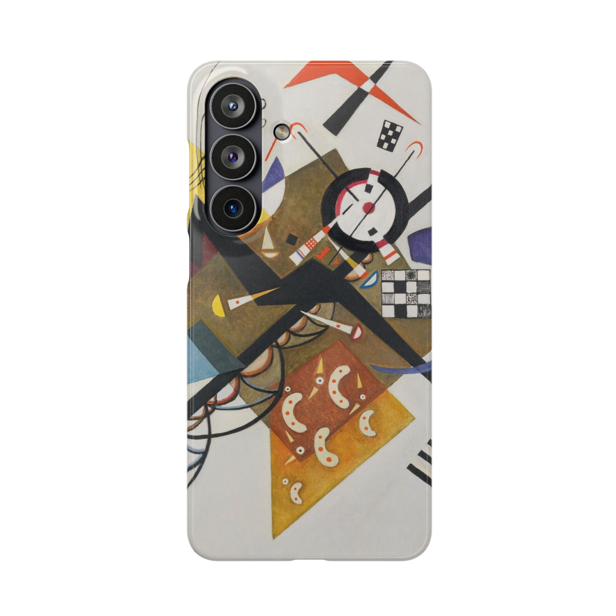 On White II by Vasily Kandinsky - Samsung Slim Case