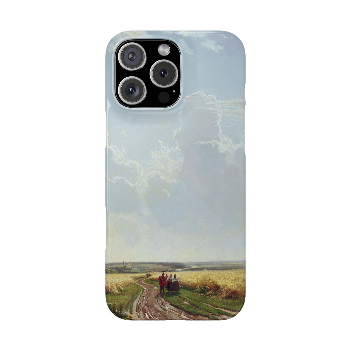 Midday in the Neighbourhood of Moscow by Ivan Ivanovich Shishkin - iPhone Slim Case